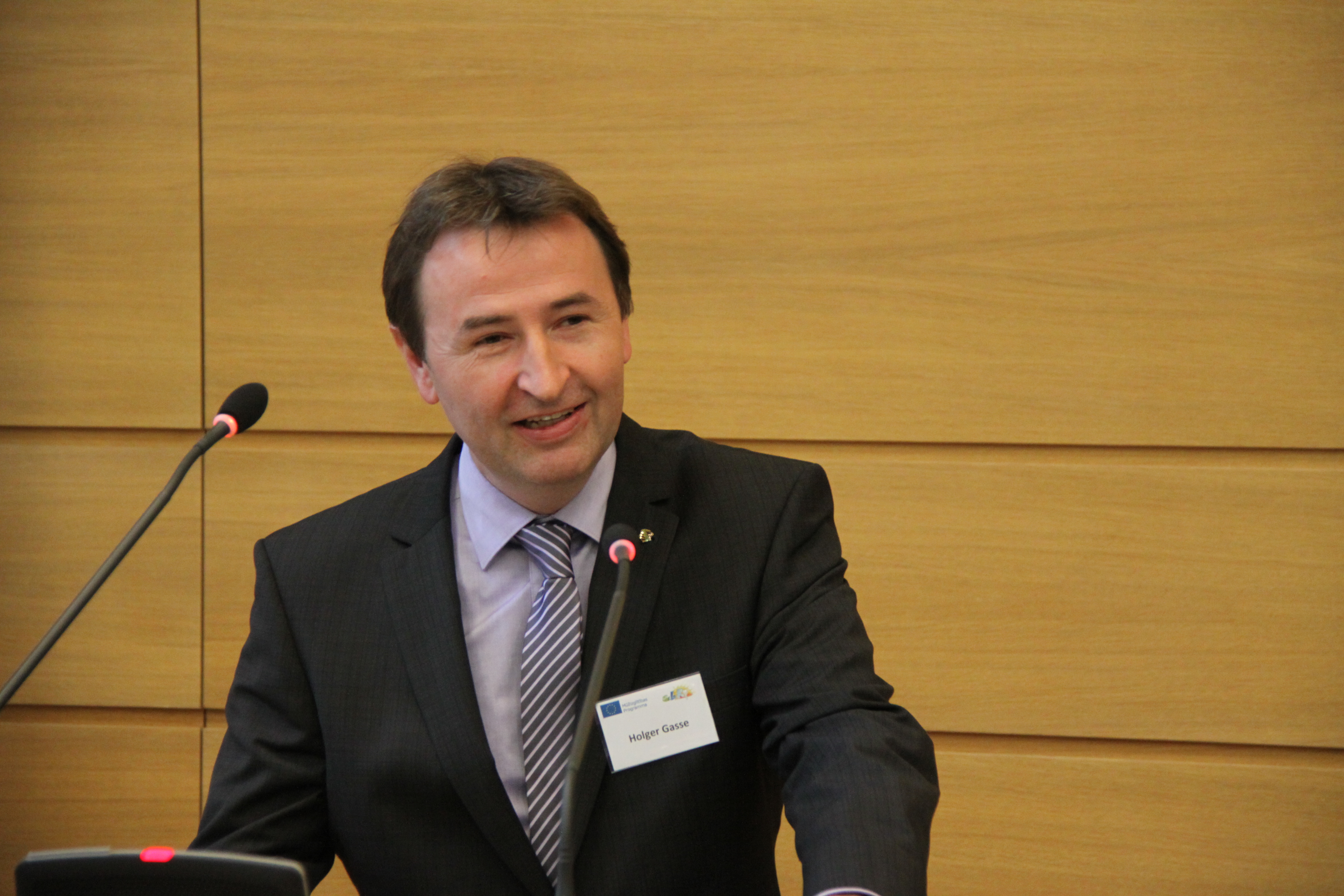 Holger Gasse nimmt an Schulkonferenz in Riga teil